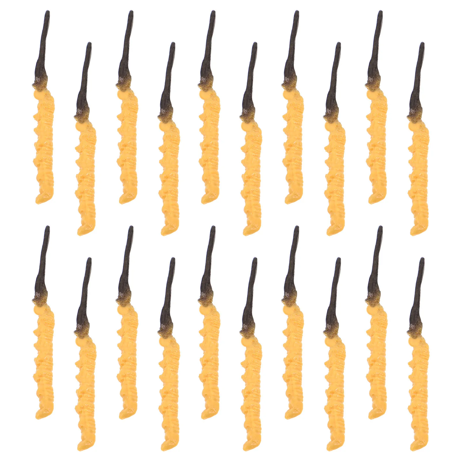 20Pcs Fake Cordyceps Ophiocordyceps Realistic Texture Props Chinese Herbal Medicine Display for Tcm Teaching Science Classroom
20Pcs Fake Cordyceps Ophiocordyceps Realistic Texture Props Chinese Herbal Medicine Display for Tcm Teaching Science Classroom