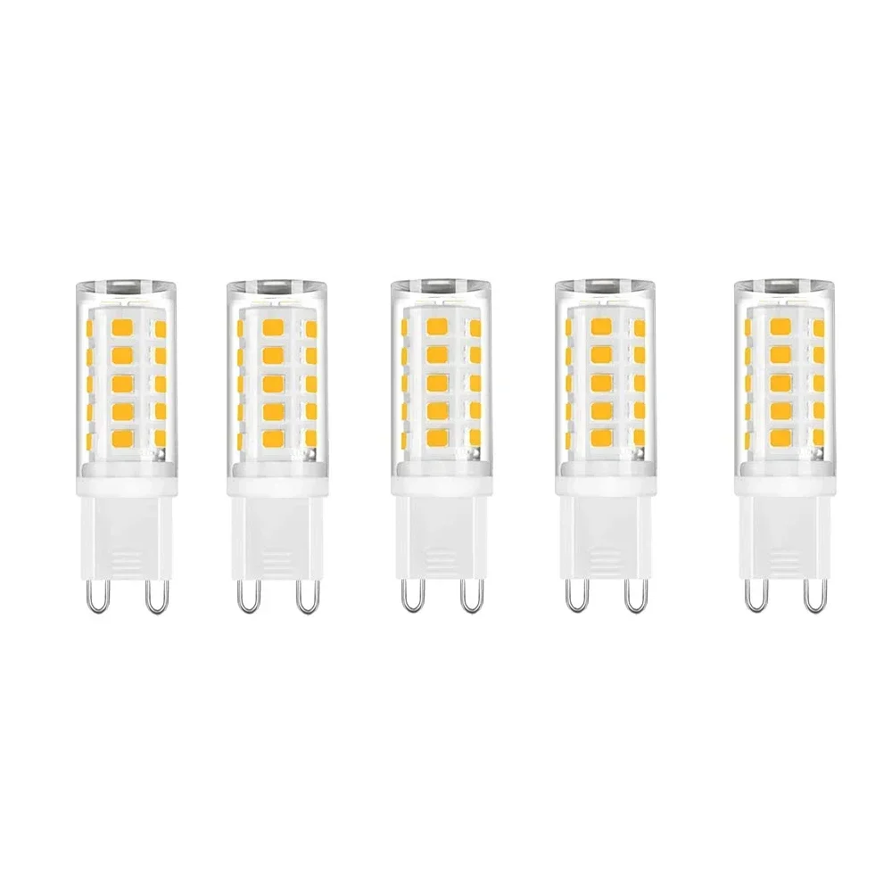 10Pcs 5W G9 LED Light Bulbs Dimmable G9 Base Bulbs For Chandeliers Replace 50W Halogen Lamp AC 220V No-Flicker Home Lighting
10Pcs 5W G9 LED Light Bulbs Dimmable G9 Base Bulbs For Chandeliers Replace 50W Halogen Lamp AC 220V No-Flicker Home Lighting