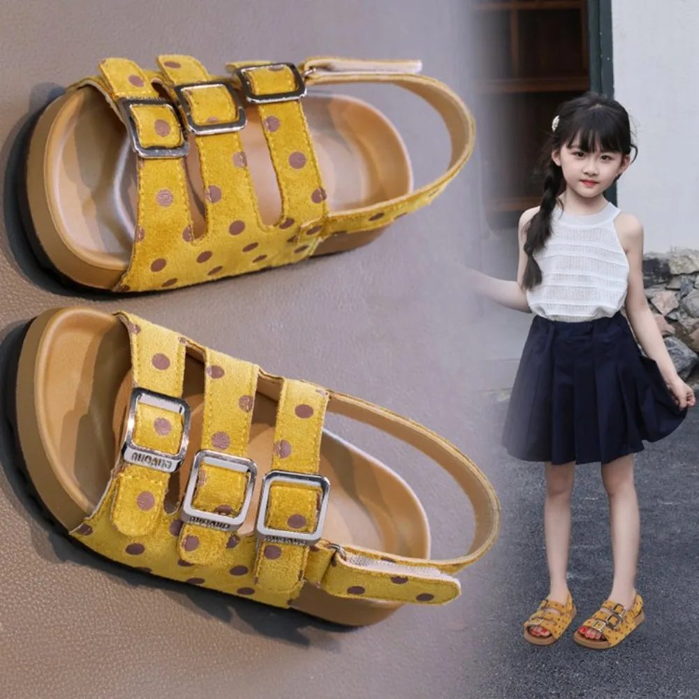 Children's Sandals 2026 Summer New Fashion Polka Dot Open Toe Girls' Causal Sandals Soft Bottom Anti Slip Children's Beach Shoes
Children's Sandals 2026 Summer New Fashion Polka Dot Open Toe Girls' Causal Sandals Soft Bottom Anti Slip Children's Beach Shoes