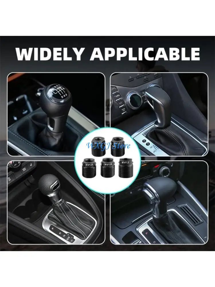 37JE 5Pcs Steel Thread Converter For Car Transmission Lever Various Sizes
37JE 5Pcs Steel Thread Converter For Car Transmission Lever Various Sizes