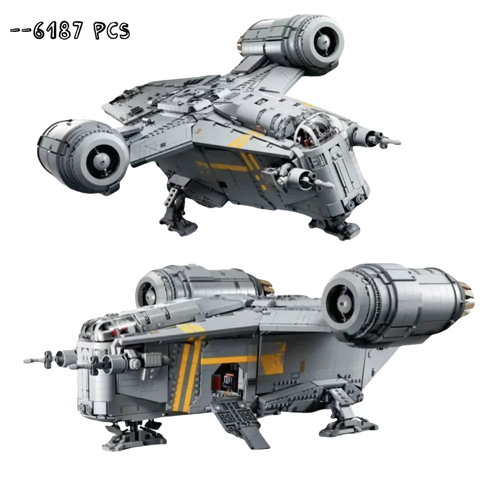 В наличии 6187 шт. MOC The Razor Crest, строительные блоки, модель, совместимый космический корабль, кирпичи-головоломки, игрушки для мальчиков, подарки на день рождения
В наличии 6187 шт. MOC The Razor Crest, строительные блоки, модель, совместимый космический корабль, кирпичи-головоломки, игрушки для мальчиков, подарки на день рождения