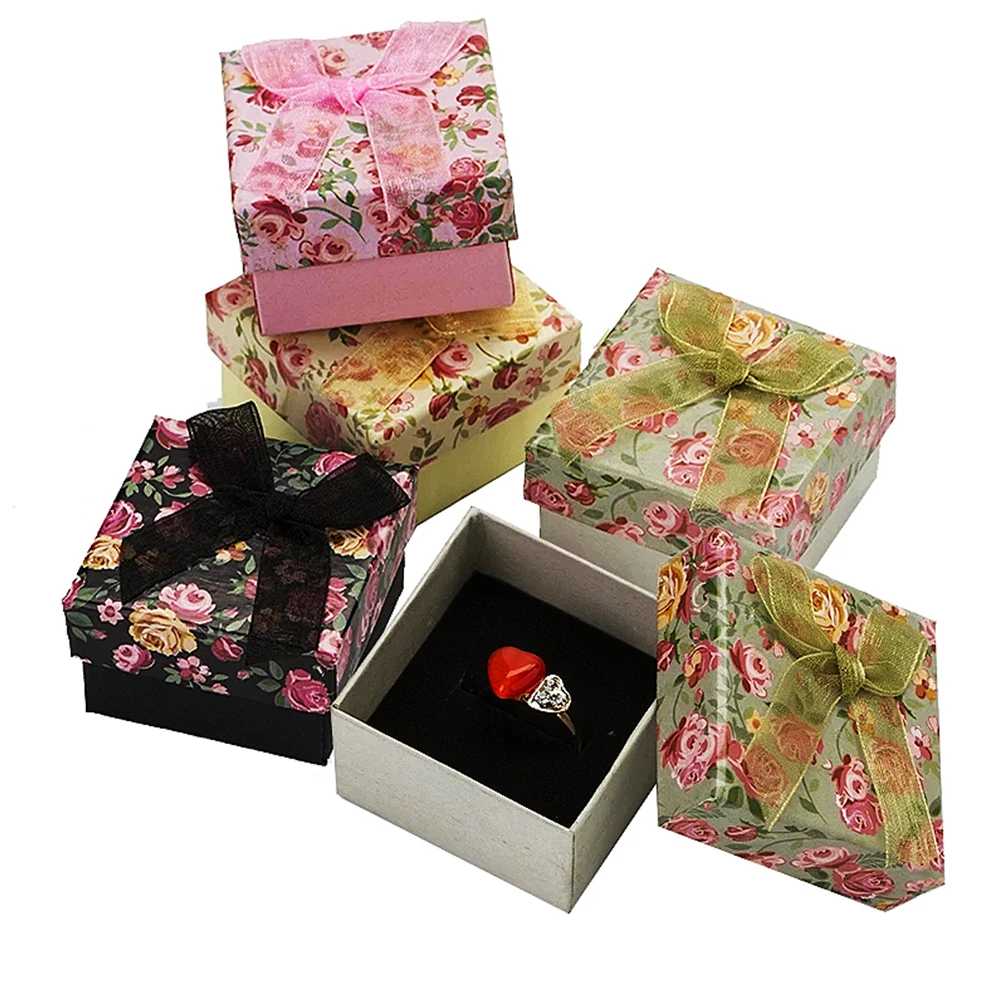 5*5*3cm Jewelry Box Fashion Flower Ring/Earrings/Pendant package Gift Boxes Mixed Paper Jewelery Display Packaging 48pcs/lot
5*5*3cm Jewelry Box Fashion Flower Ring/Earrings/Pendant package Gift Boxes Mixed Paper Jewelery Display Packaging 48pcs/lot