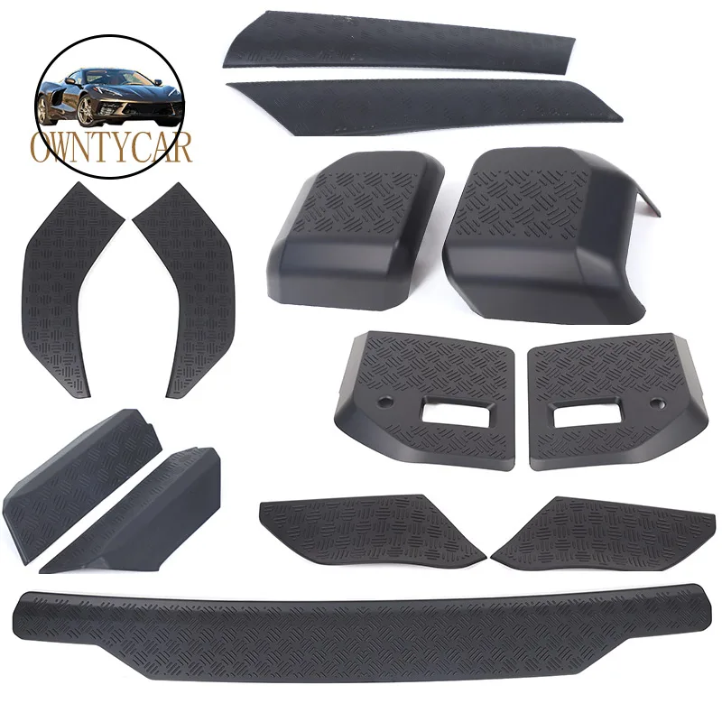 Для Toyota Land Cruiser 250 Prado LC250 2024 2025 ABS матовый черный Передняя задняя пластина колеса Передняя противотуманная фара Крышка зеркала заднего вида
Для Toyota Land Cruiser 250 Prado LC250 2024 2025 ABS матовый черный Передняя задняя пластина колеса Передняя противотуманная фара Крышка зеркала заднего вида