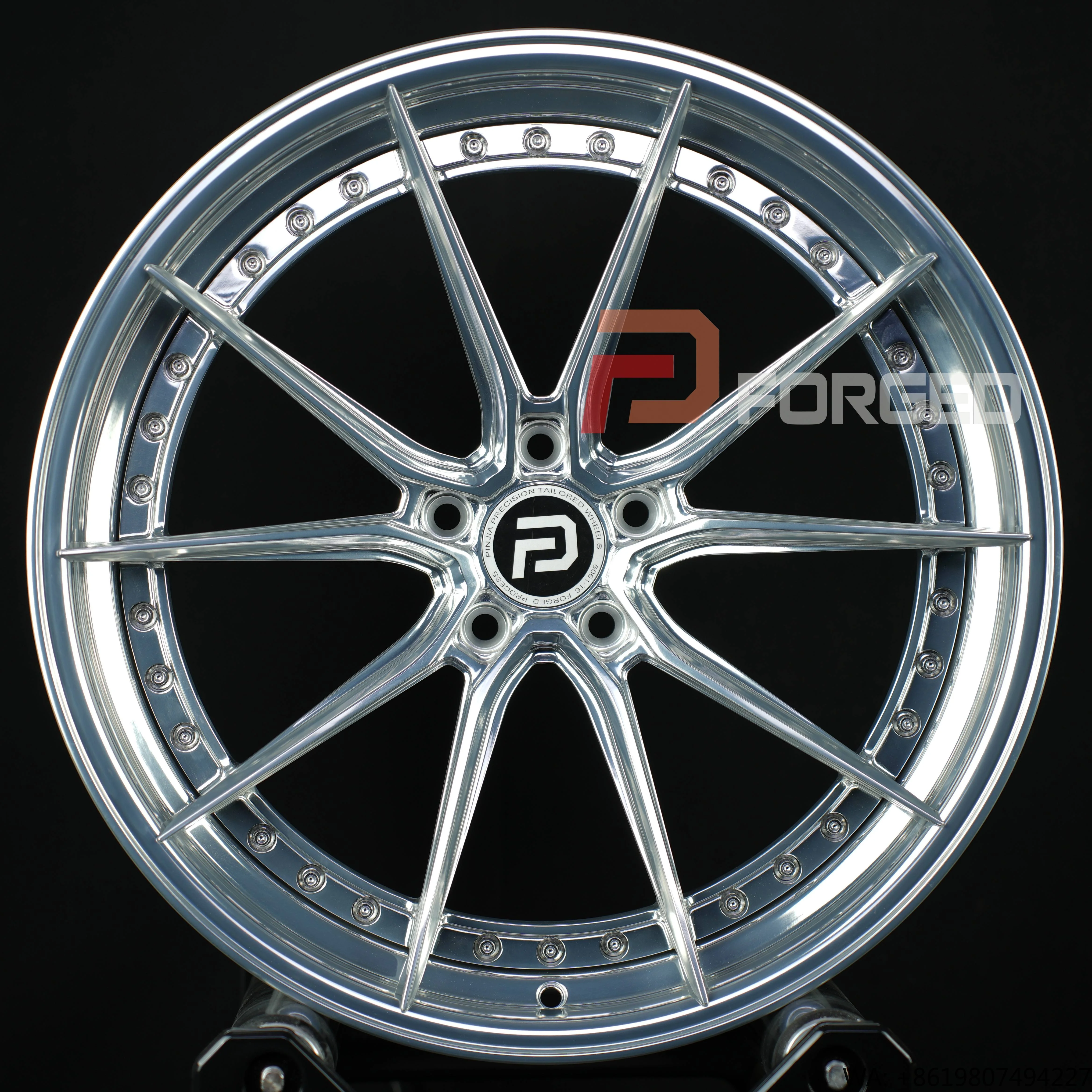 Custom 2-piece Forged Alloy Wheels for 530i 7 Series 740li 5 Series 540i XDrive X5 X7 - V-Class E-Class S-Class
Custom 2-piece Forged Alloy Wheels for 530i 7 Series 740li 5 Series 540i XDrive X5 X7 - V-Class E-Class S-Class