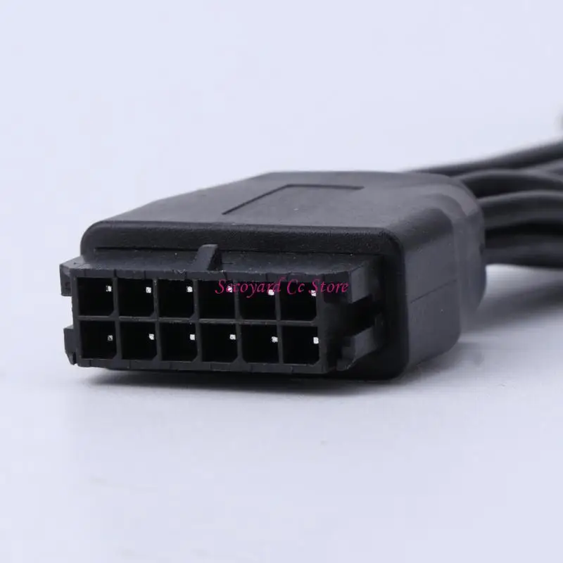 N3UC Efficient 12PIN to Two 6+2 Graphics Card Cable 12Pin to 8pin Converter Optimize Power Supply for Video Card Connector
N3UC Efficient 12PIN to Two 6+2 Graphics Card Cable 12Pin to 8pin Converter Optimize Power Supply for Video Card Connector