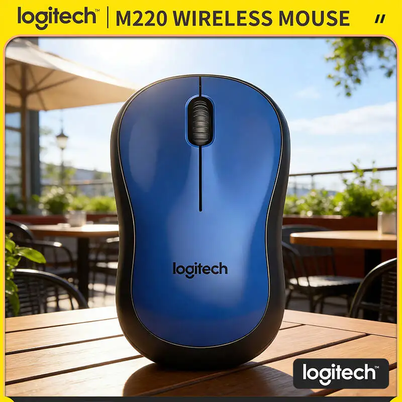 Тихая беспроводная мышь Logitech M220, 2,4 ГГц, USB-ссылка, эргономичная ручка, аккумулятор 18 месяцев, 1000 точек на дюйм для ежедневного использования
Тихая беспроводная мышь Logitech M220, 2,4 ГГц, USB-ссылка, эргономичная ручка, аккумулятор 18 месяцев, 1000 точек на дюйм для ежедневного использования