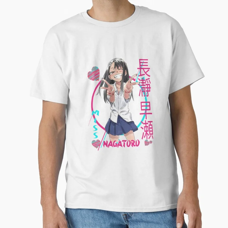 Miss Nagatoro, Don t Toy with Me Anime T shirt for man Large size Tops Manga Graphic Print Y2k Clothes Cartoon Tee
Miss Nagatoro, Don t Toy with Me Anime T shirt for man Large size Tops Manga Graphic Print Y2k Clothes Cartoon Tee
