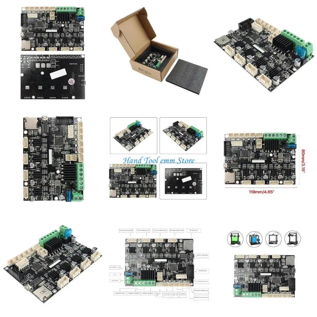 H37F Mainboard for 3/3pro/5 4.2.7 3D Printer Noise Reductions Feature,Effortlesss Use
H37F Mainboard for 3/3pro/5 4.2.7 3D Printer Noise Reductions Feature,Effortlesss Use