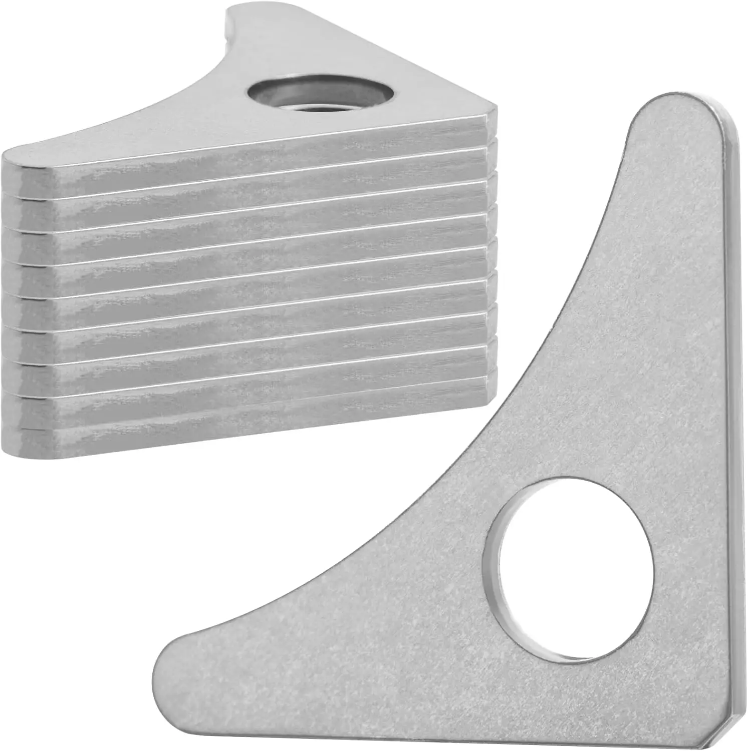 10PCS Weld on Tabs Steel Gusset 1.85 Side Length 1/2 Hole Acid-Cleaned Easy Welding No Coating Shock Mount
10PCS Weld on Tabs Steel Gusset 1.85 Side Length 1/2 Hole Acid-Cleaned Easy Welding No Coating Shock Mount