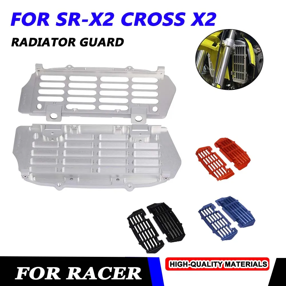For Racer SR-X2 Motors SRX2 Cross X2 Motorcycle Accessories Radiator Guard Grille Cover Protection Radiator Protective Housing
For Racer SR-X2 Motors SRX2 Cross X2 Motorcycle Accessories Radiator Guard Grille Cover Protection Radiator Protective Housing