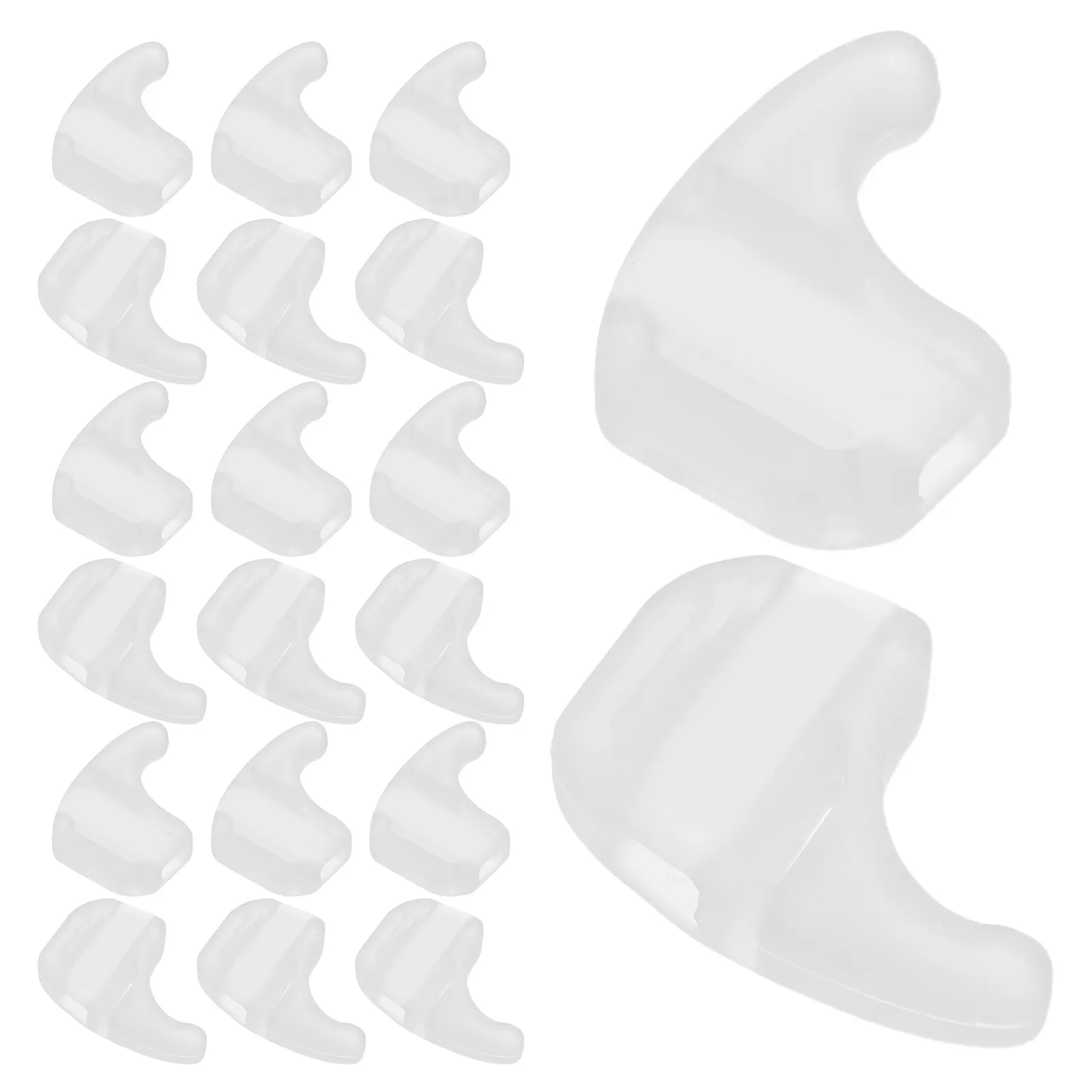 50Pairs Glasses Anti-Slip Silicone Ear Hooks Ear Grips Sports Eyeglass Temple Tip Sleeves Retainers for Sunglasses Eyewear
50Pairs Glasses Anti-Slip Silicone Ear Hooks Ear Grips Sports Eyeglass Temple Tip Sleeves Retainers for Sunglasses Eyewear