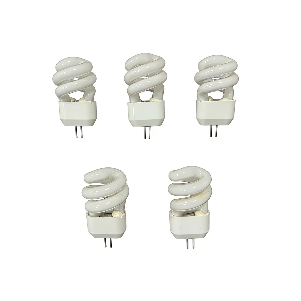 5pcs/lot G4 AC 220V 5W Lens Headlight Energy-Saving Light Bulb Fluorescent Night Light Mirror Light Aisle Lamp Small Spiral Tube
5pcs/lot G4 AC 220V 5W Lens Headlight Energy-Saving Light Bulb Fluorescent Night Light Mirror Light Aisle Lamp Small Spiral Tube