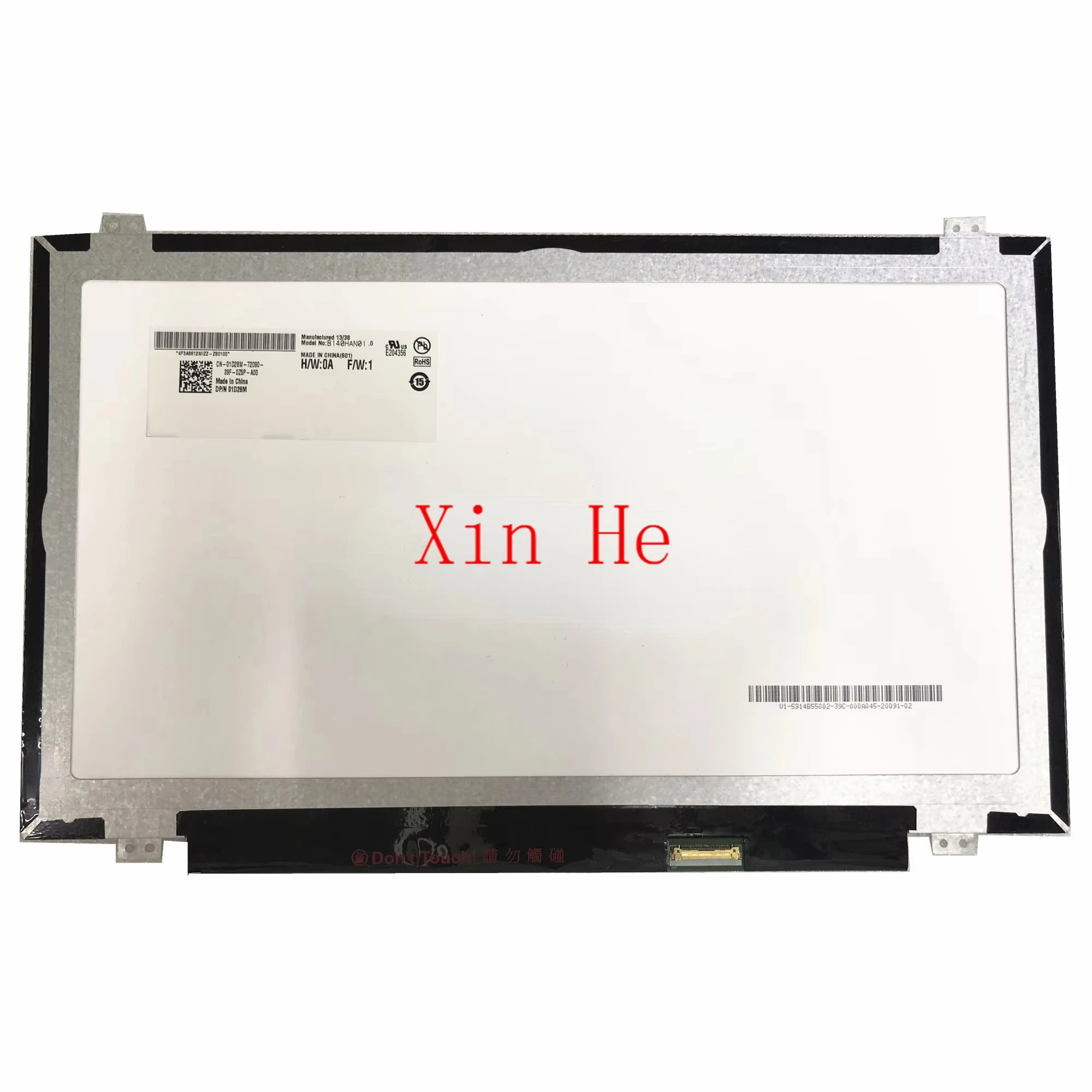 B140HAN01.0 B140HAN01.1 B140HAN02.0 B140HAN02.1 N140HCE-EAA EAB NV140FHM-N41 N31 LP140WF1-SPK1 1920*1080 EDP 30 Pins IPS
B140HAN01.0 B140HAN01.1 B140HAN02.0 B140HAN02.1 N140HCE-EAA EAB NV140FHM-N41 N31 LP140WF1-SPK1 1920*1080 EDP 30 Pins IPS