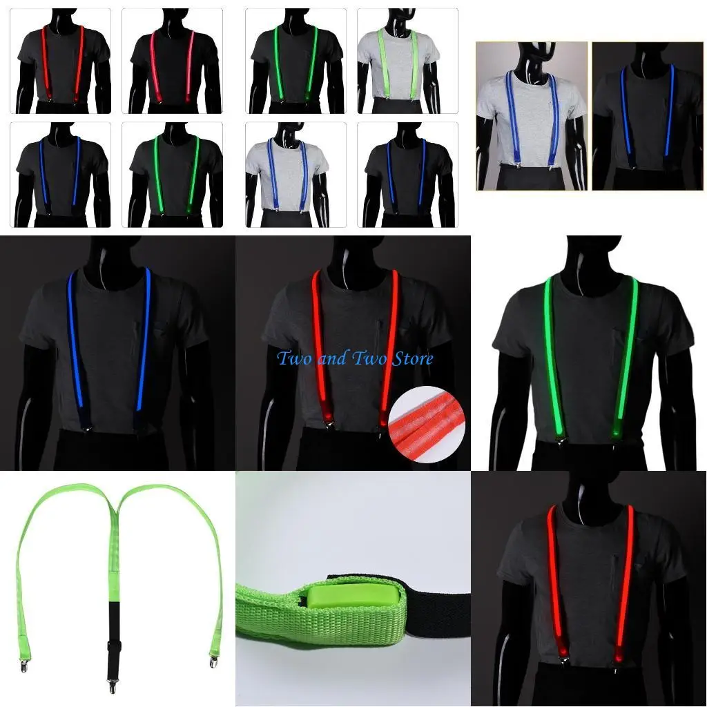 HX6F Light Up Suspenders Lingerie Brace Adjustable LED Back Support Roleplay Brace
HX6F Light Up Suspenders Lingerie Brace Adjustable LED Back Support Roleplay Brace