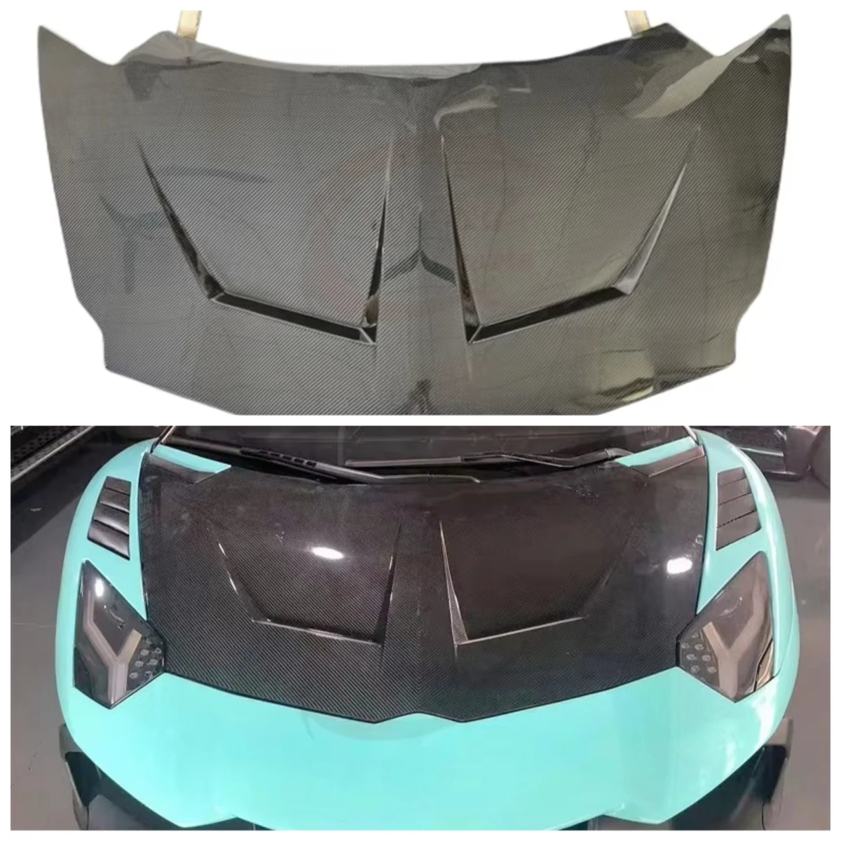 High Quality 1016 Style Carbon Fiber Hood Bonnet for Lamborghini Aventador LP700 LP720
High Quality 1016 Style Carbon Fiber Hood Bonnet for Lamborghini Aventador LP700 LP720