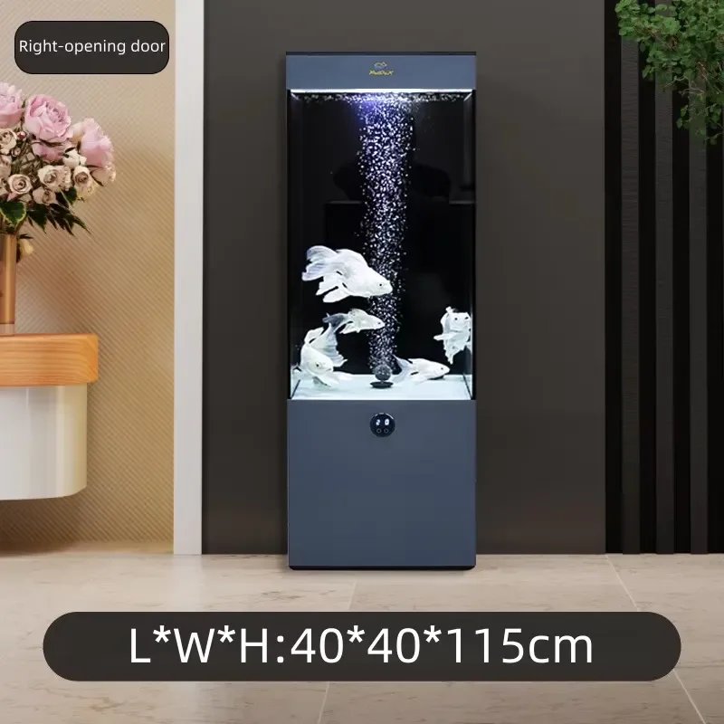 50 Gallon Ultra White Glass Rectangle Circulating Side Filtration Aquarium for Smart Operating Ultra Quiet Energy Saving
50 Gallon Ultra White Glass Rectangle Circulating Side Filtration Aquarium for Smart Operating Ultra Quiet Energy Saving