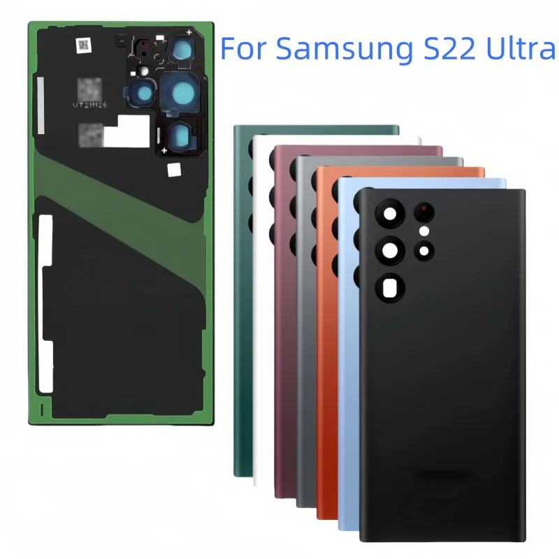 For Samsung Galaxy S22 Ultra 5G SM-S908B/DS SM-S908U1 SM-S908W Housing Middle Frame+Battery Back Cover With Camera Lens Repair
For Samsung Galaxy S22 Ultra 5G SM-S908B/DS SM-S908U1 SM-S908W Housing Middle Frame+Battery Back Cover With Camera Lens Repair