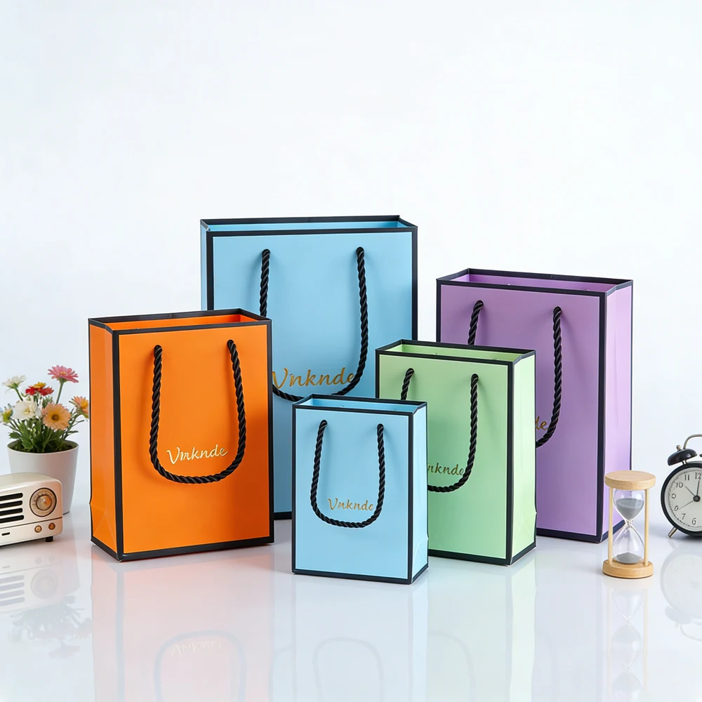 100Pcs Luxury Custom Paper Tote Bag Kraft Packaging Retail Ready Gift Bags Clothing Shoe Perfume Cosmetics Wedding Packaging
100Pcs Luxury Custom Paper Tote Bag Kraft Packaging Retail Ready Gift Bags Clothing Shoe Perfume Cosmetics Wedding Packaging