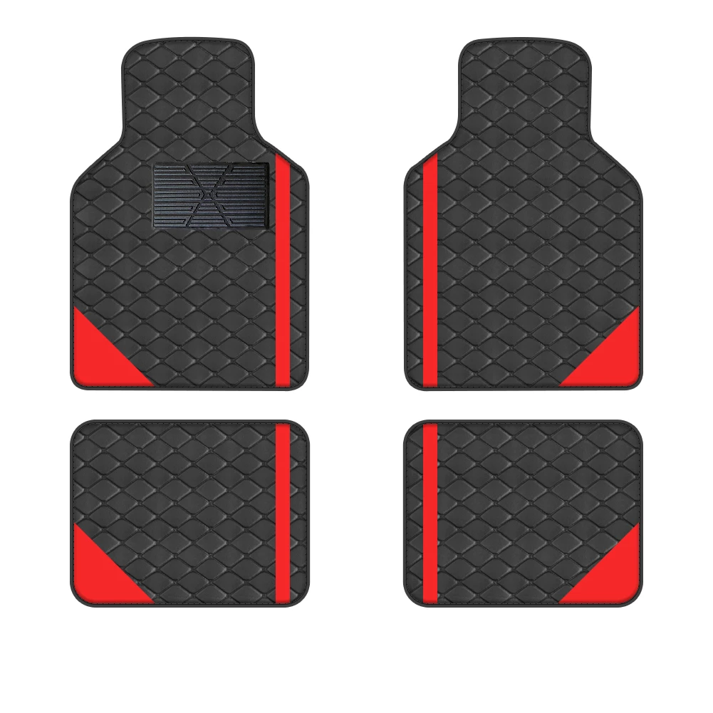 4pcs Luxury Carpet Floor Mat Set For Left-Hand Drive Universal Car Mat Protection Pad Pu Leather For Wear-Resistant Non Slip
4pcs Luxury Carpet Floor Mat Set For Left-Hand Drive Universal Car Mat Protection Pad Pu Leather For Wear-Resistant Non Slip