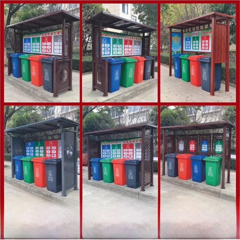 Outdoor Stainl Steel Rainproof Waste Sorting Kiosk Small Recycling Station Street Tra Collection Pavilion Bin Holder
Outdoor Stainl Steel Rainproof Waste Sorting Kiosk Small Recycling Station Street Tra Collection Pavilion Bin Holder