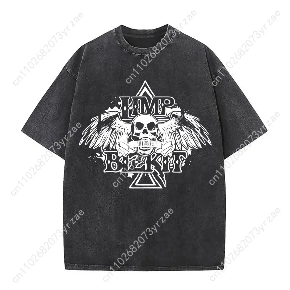 Винтажная футболка Wash Rock Band Limp Bizkit для мужчин и женщин, хлопковая модная футболка высокого качества с короткими рукавами, мягкие дышащие топы
Винтажная футболка Wash Rock Band Limp Bizkit для мужчин и женщин, хлопковая модная футболка высокого качества с короткими рукавами, мягкие дышащие топы