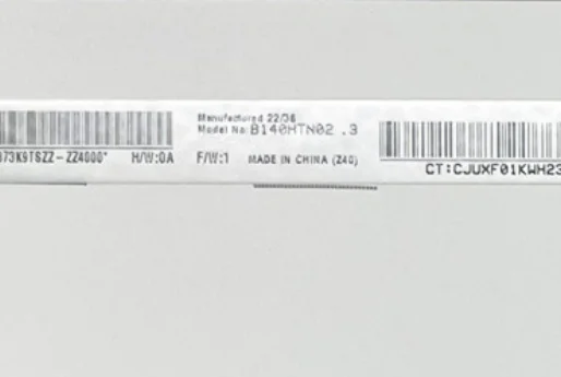 14.0'' Slim 30 Pins LCD Screen B140HTN02.3 Fit B140HTN02.0 NT140FHM-N47 N140HGA-EA1 NT140FHM-N44 NT140FHM-N43 NT140FHM-N45
14.0'' Slim 30 Pins LCD Screen B140HTN02.3 Fit B140HTN02.0 NT140FHM-N47 N140HGA-EA1 NT140FHM-N44 NT140FHM-N43 NT140FHM-N45