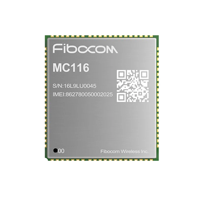 Fibocom MC116-NA LTE Cat1 module for North America support LTE-FDD Band B2/B4/B5/B12/B13/B17/B66
Fibocom MC116-NA LTE Cat1 module for North America support LTE-FDD Band B2/B4/B5/B12/B13/B17/B66