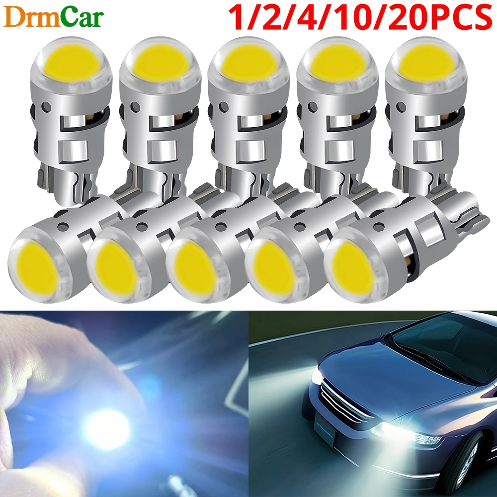 1/2/4Pcs T10 W5W 194 168 Car Turn Signal Fog Clearance Light COB Led Bulb Ultra Bright Auto Interior Trunk Dome Reading Lamp 12V
1/2/4Pcs T10 W5W 194 168 Car Turn Signal Fog Clearance Light COB Led Bulb Ultra Bright Auto Interior Trunk Dome Reading Lamp 12V