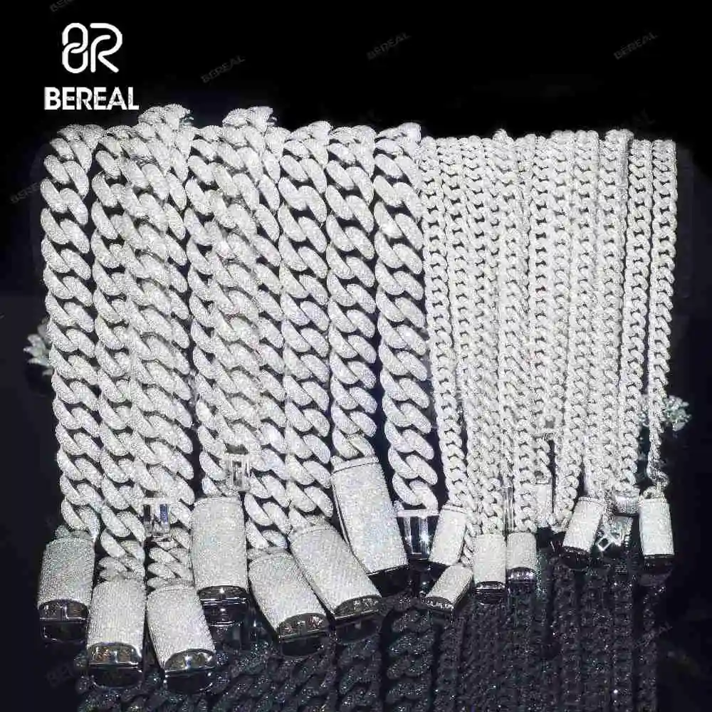 Оптовая продажа: цепочка-колье и браслет из муассанита (8 мм, 10 мм, 12 мм, 14 мм) в стиле кубинское плетение, мужская, хип-хоп, с эффектом «ледяного» покрытия, VVS, имитация бриллиантов, серебро 925 пробы
Оптовая продажа: цепочка-колье и браслет из муассанита (8 мм, 10 мм, 12 мм, 14 мм) в стиле кубинское плетение, мужская, хип-хоп, с эффектом «ледяного» покрытия, VVS, имитация бриллиантов, серебро 925 пробы