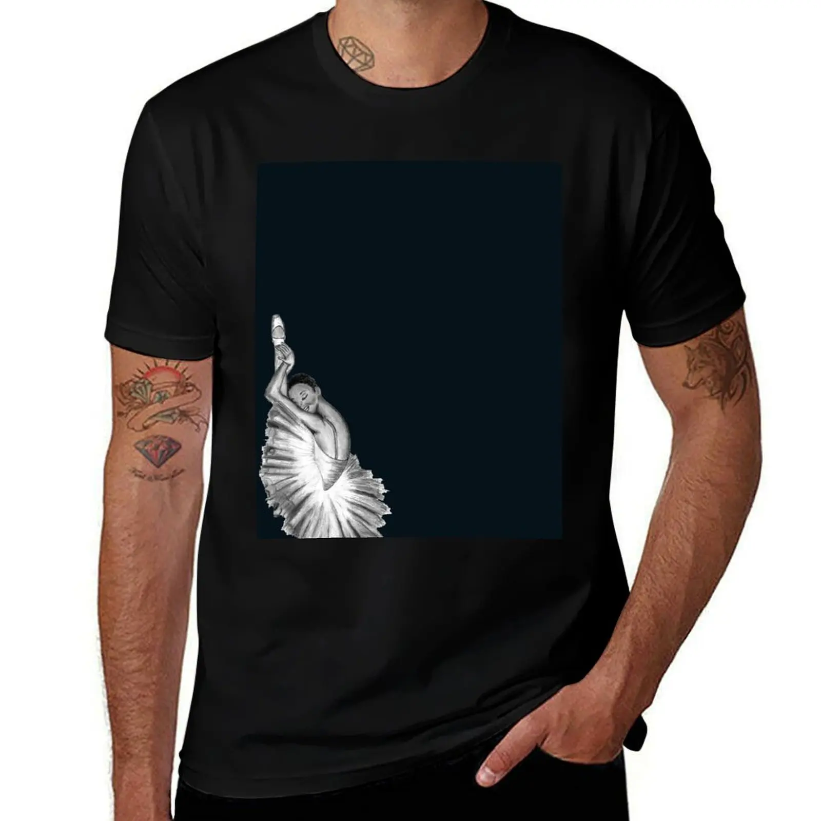 cotton T-Shirt custom shirt black t-shirt print anime plain for t Beauty Ballerina package tshirt man
cotton T-Shirt custom shirt black t-shirt print anime plain for t Beauty Ballerina package tshirt man