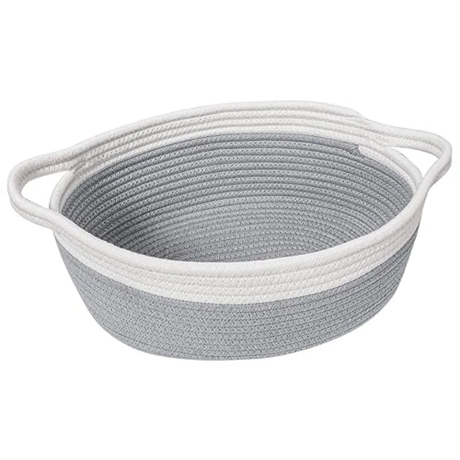 Small Baskets for Gifts Empty, Easter Basket for Gifts Home Decor, Woven Burr Basket for Storage with Handles, Decorative Cotto
Small Baskets for Gifts Empty, Easter Basket for Gifts Home Decor, Woven Burr Basket for Storage with Handles, Decorative Cotto