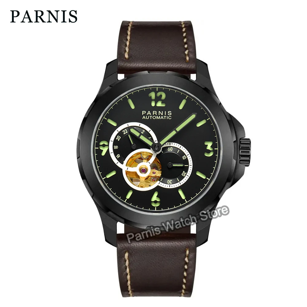 Parnis 44mm Sapphire Miyota Automatic Movement Men's Watch Waterproof 24-Hours Dial
Parnis 44mm Sapphire Miyota Automatic Movement Men's Watch Waterproof 24-Hours Dial