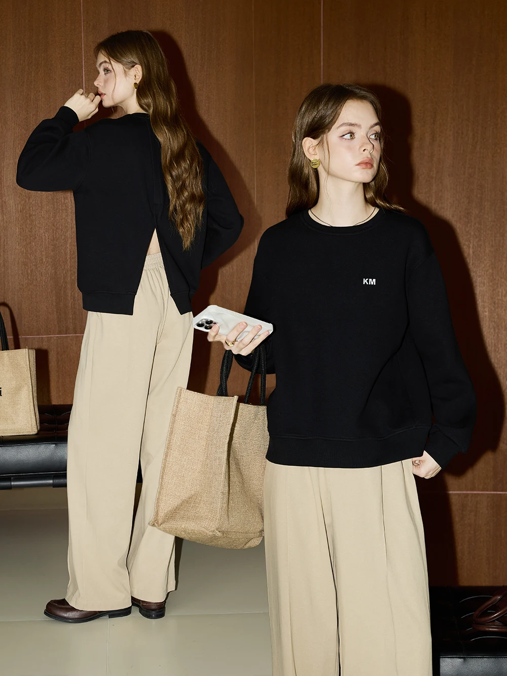 Classic Basic Sle Women's Sweatirt Double Color Spring 2025 New Design Ba Split KUHNMARVIN Breathable Long Sve round...
Classic Basic Sle Women's Sweatirt Double Color Spring 2025 New Design Ba Split KUHNMARVIN Breathable Long Sve round...