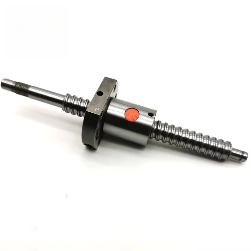 Precision Cold Rolled And Ground L1000mm 10mm Pitch Ballscrew Nut SFU CNC Router Ball Screw SFU2510 With End Machining