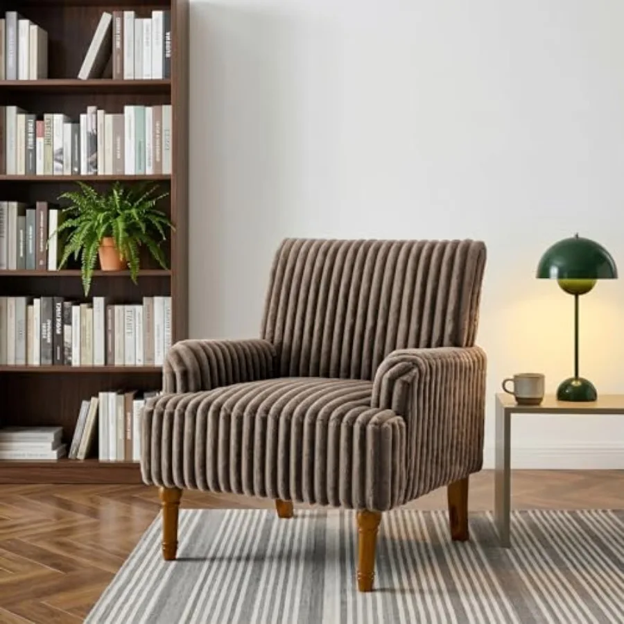 Mid-Century Style Reading Chair, Sturdy Wood Frame for Bedroom Office, Guest Chair Commercial Accent Chair for Lobby, Guest Sea
Mid-Century Style Reading Chair, Sturdy Wood Frame for Bedroom Office, Guest Chair Commercial Accent Chair for Lobby, Guest Sea