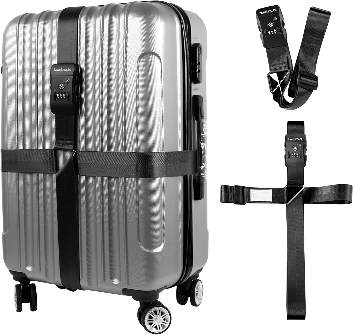 Ремни для багажа, одобренные TSA, с защитой от разрывов, регулируемые для чемоданов 20-32 дюймов, хорошо заметные для легкой идентификации
Ремни для багажа, одобренные TSA, с защитой от разрывов, регулируемые для чемоданов 20-32 дюймов, хорошо заметные для легкой идентификации