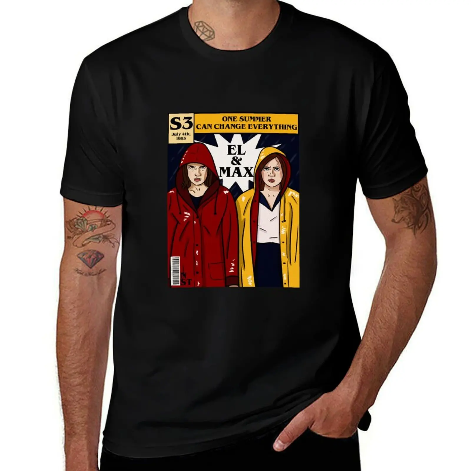 Eleven and Max Comic Cover T-Shirt plus sizes oversized graphic tee blue archive custom t-shirts t shirt men
Eleven and Max Comic Cover T-Shirt plus sizes oversized graphic tee blue archive custom t-shirts t shirt men