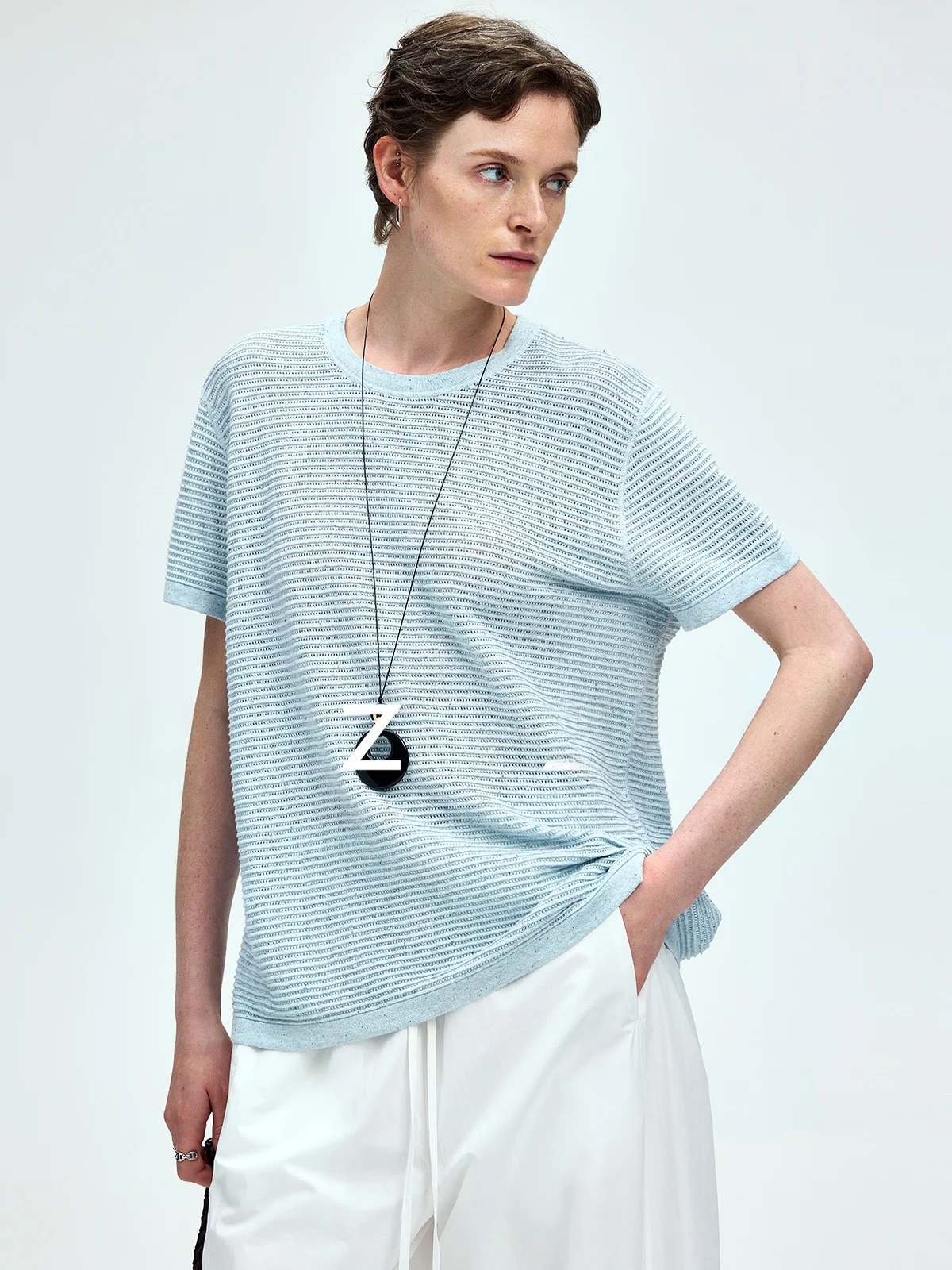 Женская летняя футболка UZZO Chill Floral Dot Haax из дышащей хлопковой смесовой ткани с круглым вырезом, свободного кроя, вязаная, с коротким рукавом
Женская летняя футболка UZZO Chill Floral Dot Haax из дышащей хлопковой смесовой ткани с круглым вырезом, свободного кроя, вязаная, с коротким рукавом