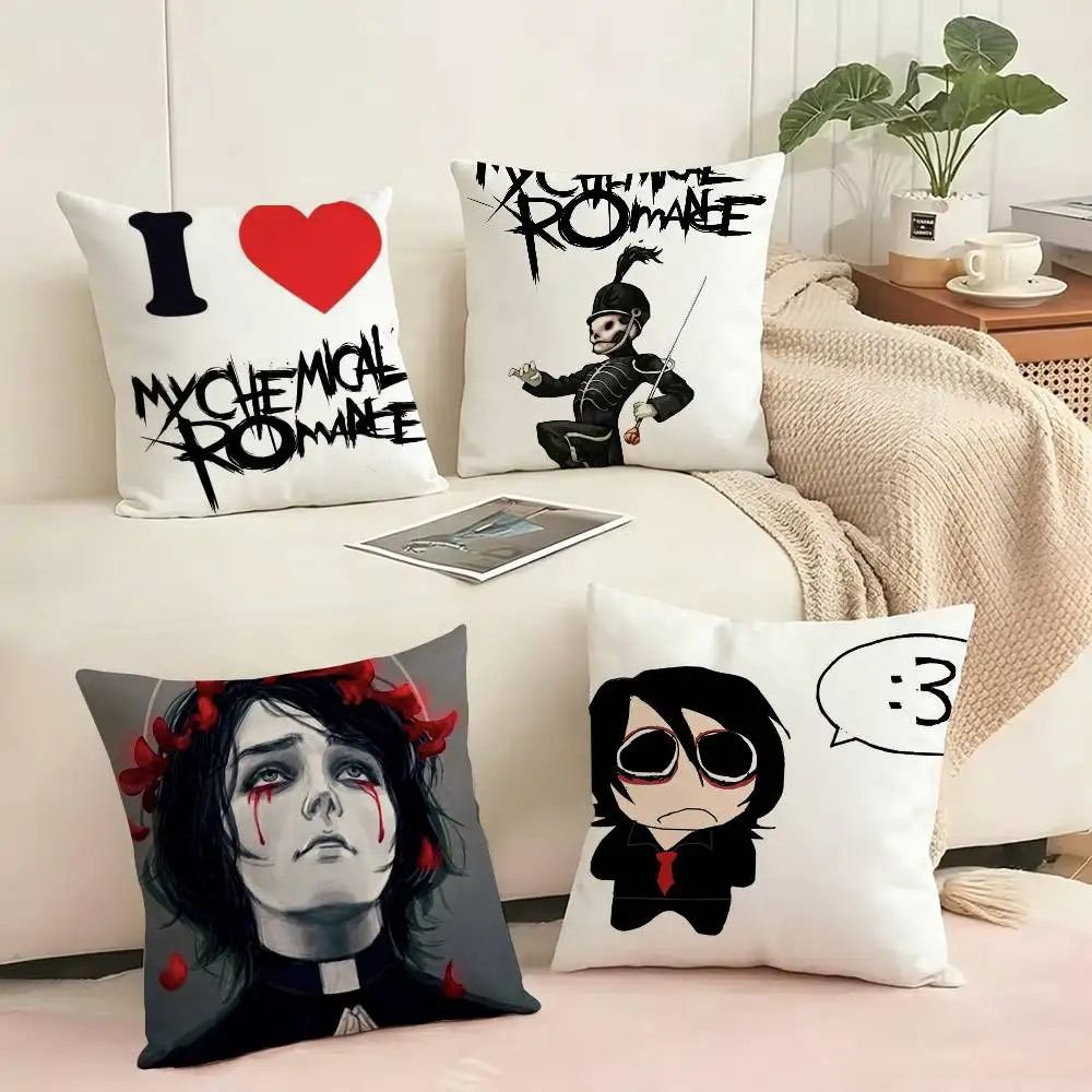 My Chemical Romance MCR Square Double-Sided printed Pillow Case Bedroom Bedside Pillow Sofa Cushion Cover Gift
My Chemical Romance MCR Square Double-Sided printed Pillow Case Bedroom Bedside Pillow Sofa Cushion Cover Gift