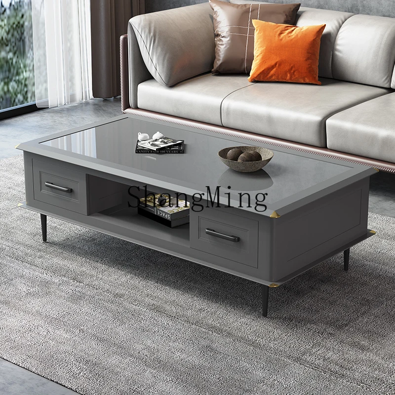SM high-end coffee table living room home new balcony large tea table and chair combination
SM high-end coffee table living room home new balcony large tea table and chair combination