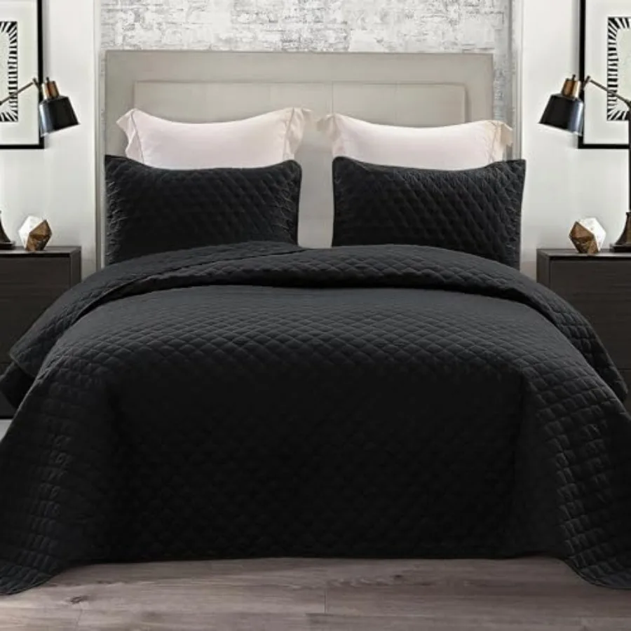 Reversible Size Quilt Bedding Set with Pillow Shams Lightweight Quilts Size Soft Bedspreads Bed Coverlets for All Seasons - 104
Reversible Size Quilt Bedding Set with Pillow Shams Lightweight Quilts Size Soft Bedspreads Bed Coverlets for All Seasons - 104
