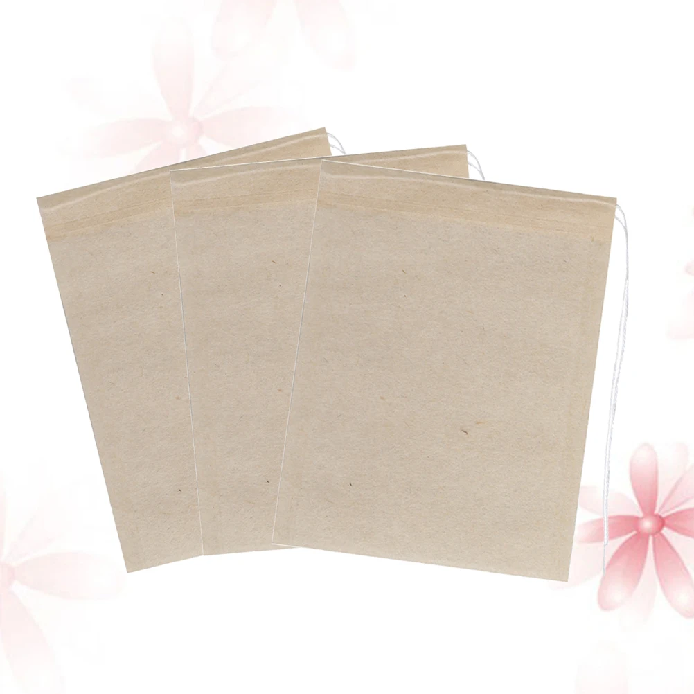 100pcs Tea Bag Set Filter Paper Drawstring Empty Sachets Strainers Loose Leaf Tea Coffee Herb Universal Cups Mugs
100pcs Tea Bag Set Filter Paper Drawstring Empty Sachets Strainers Loose Leaf Tea Coffee Herb Universal Cups Mugs