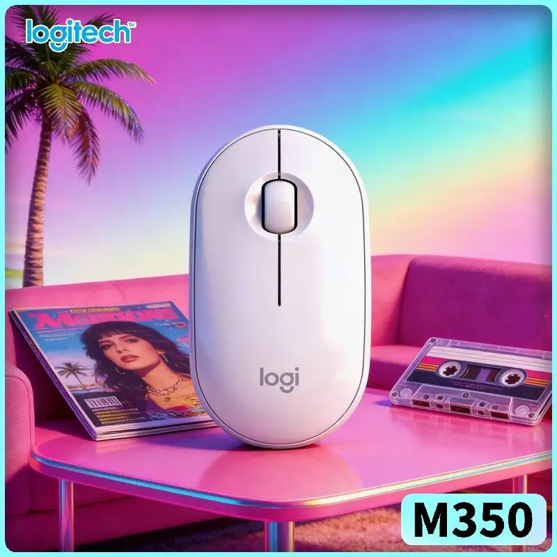 Беспроводная мышь Logitech M350 Travel - ультратонкая, бесшумные клики, из переработанного пластика, 1000 DPI, идеальна для деловых поездок
Беспроводная мышь Logitech M350 Travel - ультратонкая, бесшумные клики, из переработанного пластика, 1000 DPI, идеальна для деловых поездок