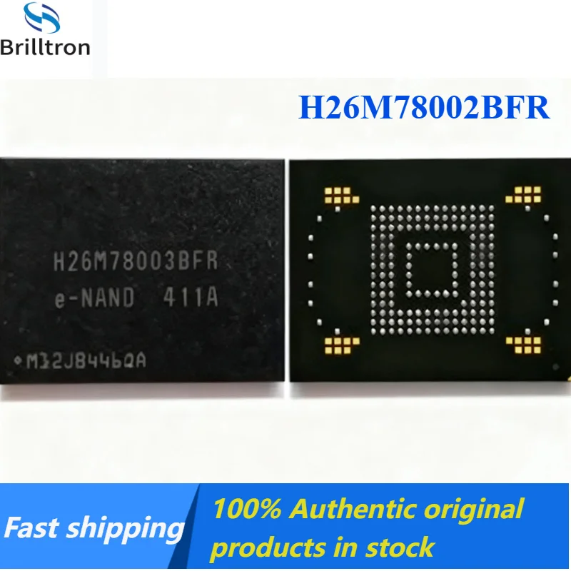 1PCS H26M78002BFR Version 4.41 H26M78003BFR Version 4.5 64GB 169FBGA EMMC Embedded font library Tested 100% Running memory IC
1PCS H26M78002BFR Version 4.41 H26M78003BFR Version 4.5 64GB 169FBGA EMMC Embedded font library Tested 100% Running memory IC