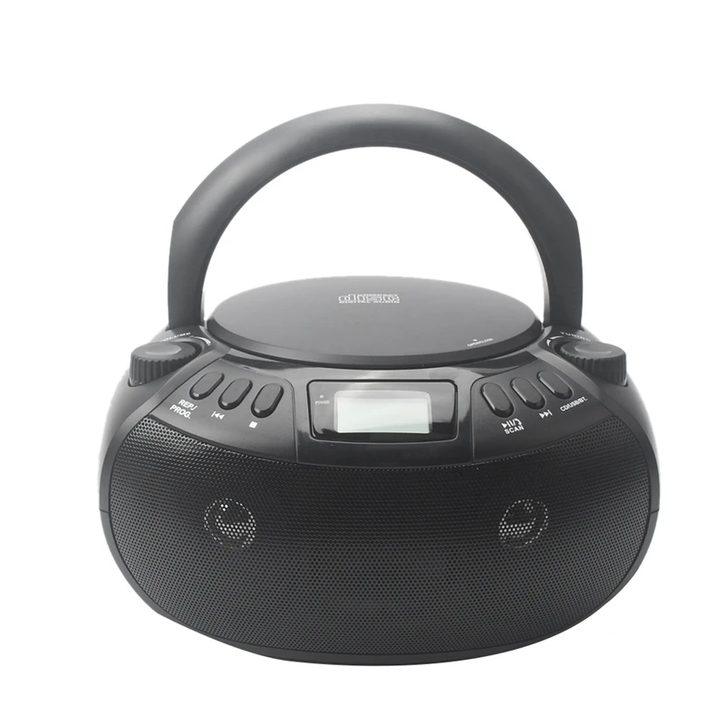 A73E-CD-плеер Многофункциональный портативный Bluetooth CD-плеер Радио двойной динамик Стерео аудиовход USB-плеер
A73E-CD-плеер Многофункциональный портативный Bluetooth CD-плеер Радио двойной динамик Стерео аудиовход USB-плеер