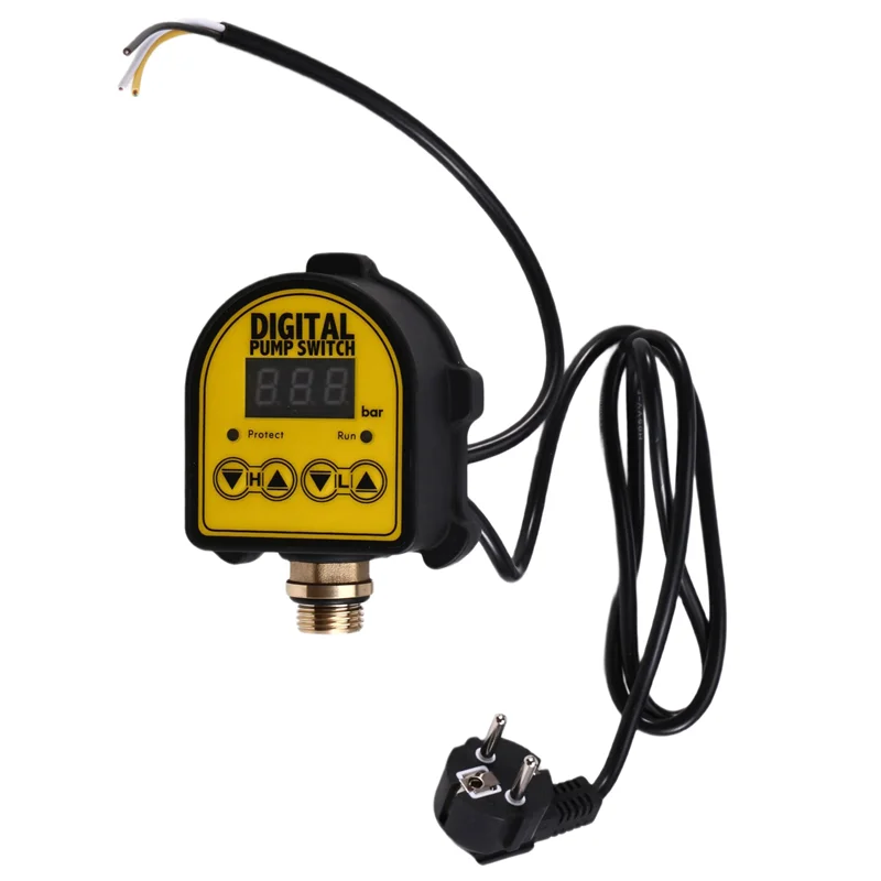 AB15-контроллер давления, переключатель 0-10 бар, 1/2 дюйма, интерфейс, водяной масляный компрессор, 220 В, цифровой автоматический водяной насос вкл/выкл, вилка европейского стандарта
AB15-контроллер давления, переключатель 0-10 бар, 1/2 дюйма, интерфейс, водяной масляный компрессор, 220 В, цифровой автоматический водяной насос вкл/выкл, вилка европейского стандарта