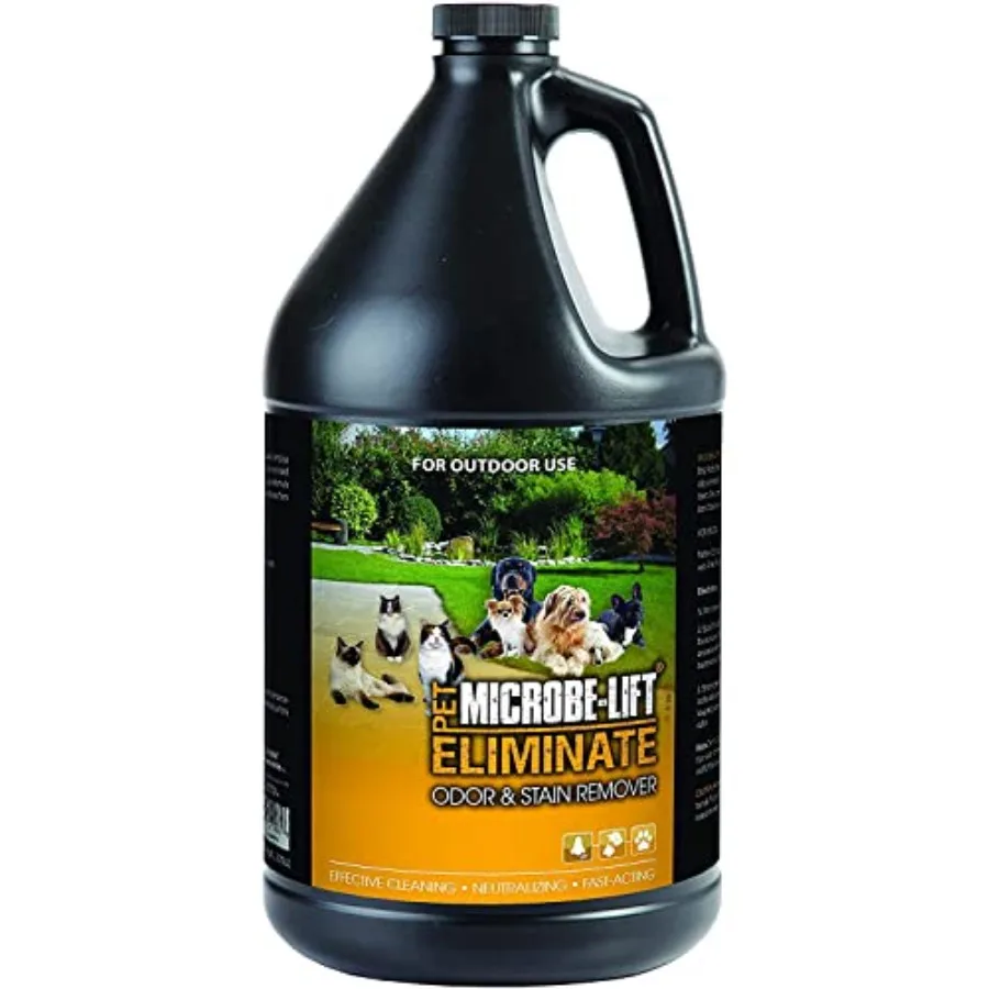 Outdoor Pet Odor Eliminator For Strong Odor On Turf Patios Deck and Lawns - Keeps Pets From Going in Same Spot 1 Gallon Refill
Outdoor Pet Odor Eliminator For Strong Odor On Turf Patios Deck and Lawns - Keeps Pets From Going in Same Spot 1 Gallon Refill