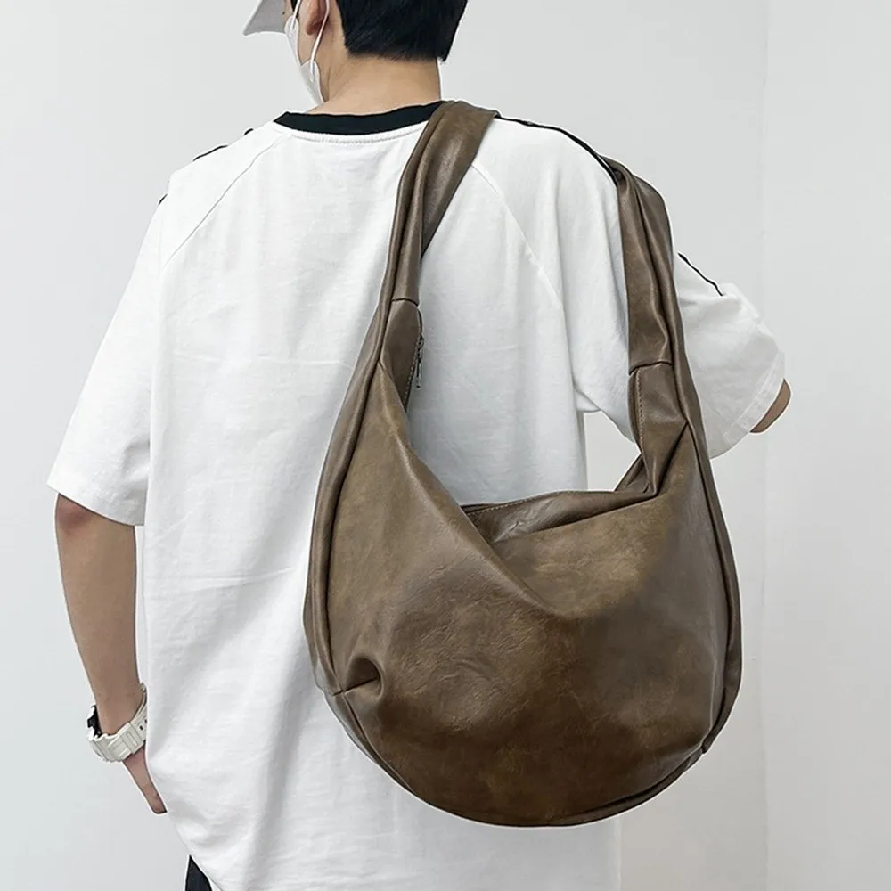 Сумка на плечо из искусственной кожи в японском стиле, большая вместительная многофункциональная повседневная нагрудная сумка, крутая легкая мужская сумка для пельменей
Сумка на плечо из искусственной кожи в японском стиле, большая вместительная многофункциональная повседневная нагрудная сумка, крутая легкая мужская сумка для пельменей