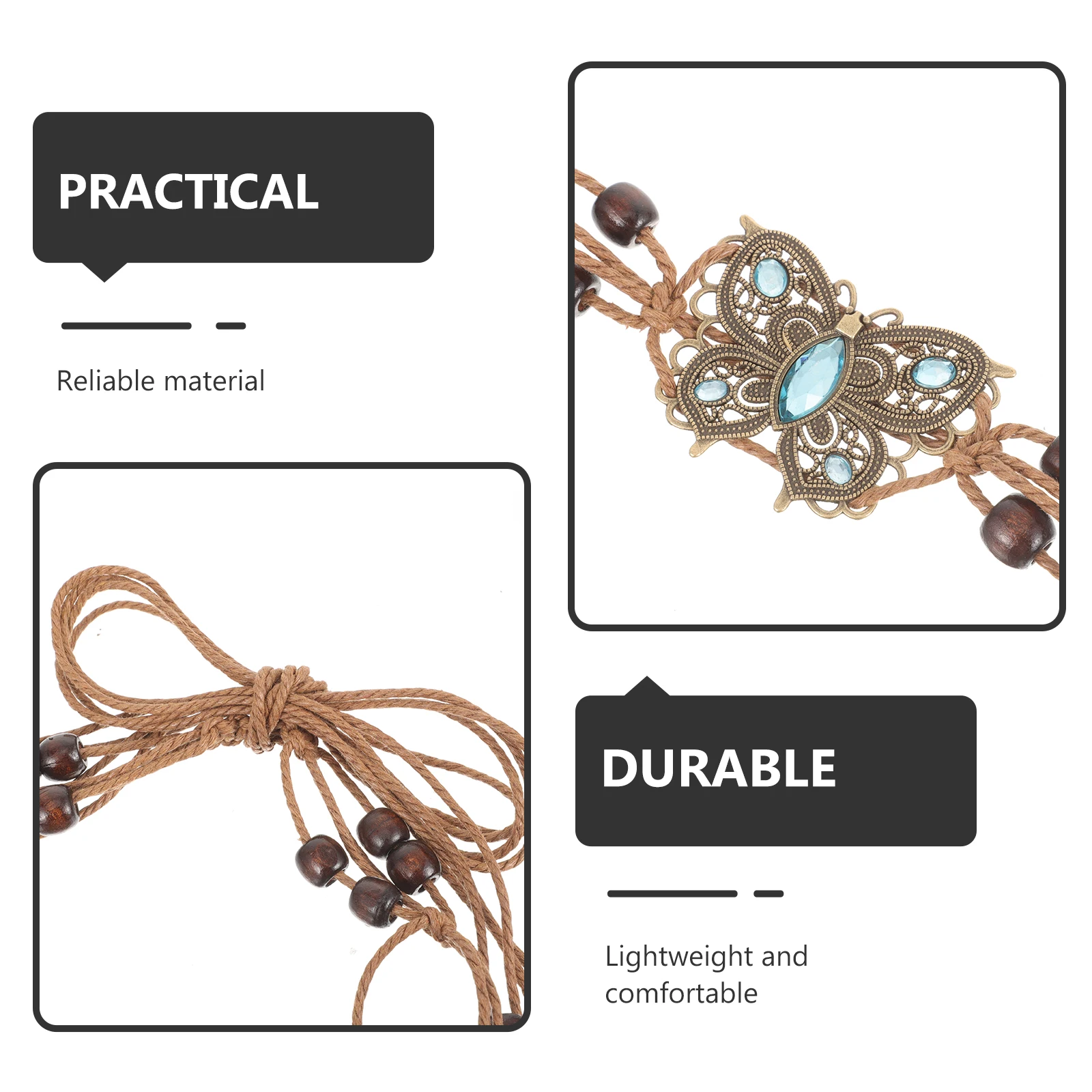 Bohemian Braid Waist Woven Wax Rope Women'S Chic Adjustable Belt For Dress Retro Wide Belt Travel Daily Wear Gift For Mother
Bohemian Braid Waist Woven Wax Rope Women'S Chic Adjustable Belt For Dress Retro Wide Belt Travel Daily Wear Gift For Mother