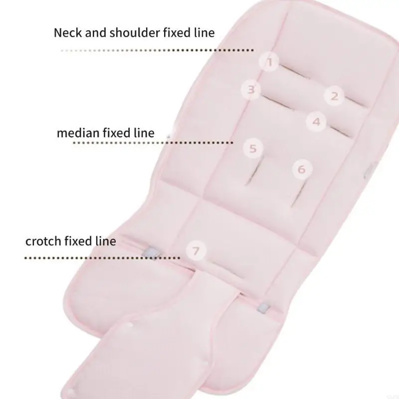 Soft Infant Seats Liner for Strollers & Car Seats Breathable Cotton Cushions Breathable Strollers/Car Seats Pad Large Size
Soft Infant Seats Liner for Strollers & Car Seats Breathable Cotton Cushions Breathable Strollers/Car Seats Pad Large Size
